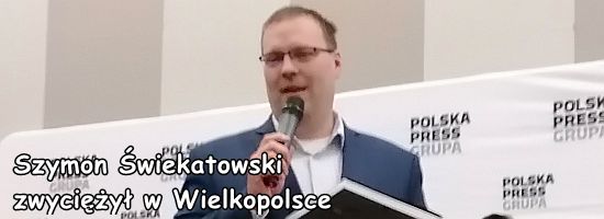 Szymon ¦wiekatowski zwyciê¿y³ w Wielkopolsce